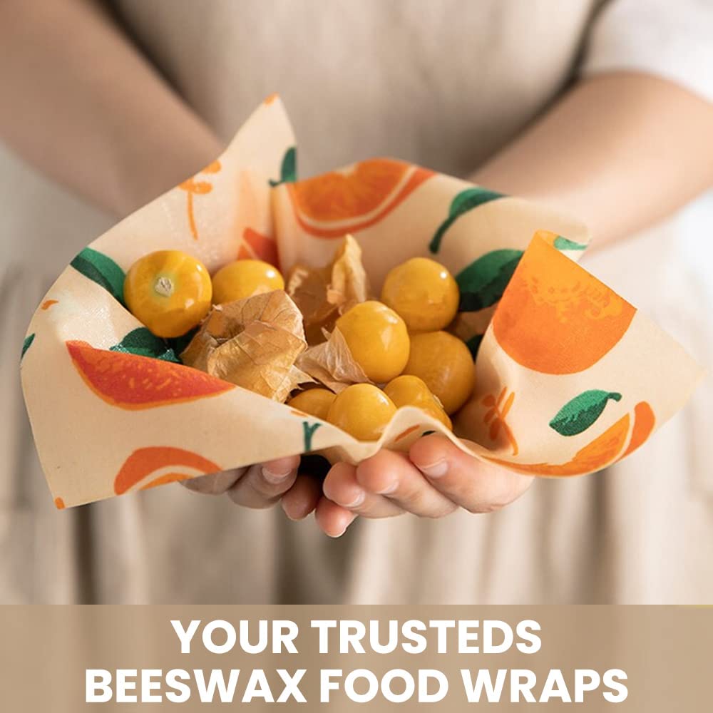 Beeswax wraps, organic wax paper, reusable beeswax cloths made from natural beeswax cotton