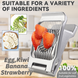 Aluminum Alloy Egg Slicer, Hard Boiled Egg Cutter, Professional Egg Cutter