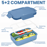 Bugucat Bento Lunch Box 1300ML with Lunch Bag, Kids & Adult Lunch Box with Cutlery