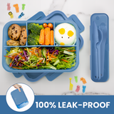 Bugucat Bento Lunch Box 1300ML with Lunch Bag, Kids & Adult Lunch Box with Cutlery
