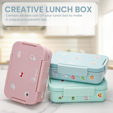 Bugucat Bento Lunch Box 1300ML with Lunch Bag, Kids & Adult Lunch Box with Cutlery
