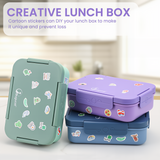 Bugucat Bento Lunch Box 1300ML with Lunch Bag, Kids & Adult Lunch Box with Cutlery