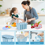 Silicone Ice Moulds, 10 Ice Lolly Moulds, Reusable Popsicle Moulds, BPA-Fre