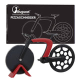Bugucat Bicycle Pizza Cutter, Pizza Wheel Slicer Strong Solid Sharp,Pizza Knife Great Idea for Cyclists Pizza Lovers Pizza Accessories with Stainless Steel,Bike Non-Stick Cutting Wheels