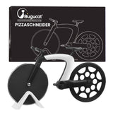 Bugucat Bicycle Pizza Cutter, Pizza Wheel Slicer Strong Solid Sharp,Pizza Knife Great Idea for Cyclists Pizza Lovers Pizza Accessories with Stainless Steel,Bike Non-Stick Cutting Wheels