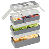 Lunch Box 1450ML, Bento Box Leak-Proof Dishwasher Microwave Safe BPA-Free