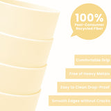 8pcs Plastic Cups 280ml, Reusable Drinking Tumbler Cups  for Camping BBQs Picnics