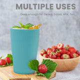 8pcs Plastic Cups 280ml, Reusable Drinking Tumbler Cups  for Camping BBQs Picnics