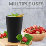 8pcs Plastic Cups 280ml, Reusable Drinking Tumbler Cups  for Camping BBQs Picnics