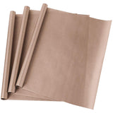 Bugucat Dauerbackfolie 3er Set,Premium Backpapier aus Glasfaser,Wiederverwendbar, Hitzebeständig,Antihaftbeschichtet Backfolie Zuschneidbar Spülmaschinenfest bis 260 ℃ erhitzbar für Gegrilltes Essen