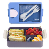Lunch Box 1100ML, Bento Box Leak-Proof Dishwasher Microwave Safe BPA-Free