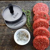 Bugucat Burger Press 50 Set di Cartine Patty - Hamburger Antiaderente Stampo Patty Maker con Fogli di Carta Cerata Carne Manzo Maiale Agnello Formaggio Halal Noci Veg Veggie Burger Maker per Barbecue Barbecue Grill