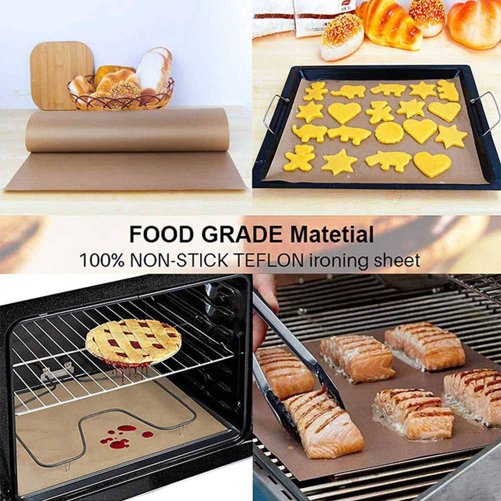 Baking Mat Reusable Baking Parchment Reusable Baking Sheet Pack