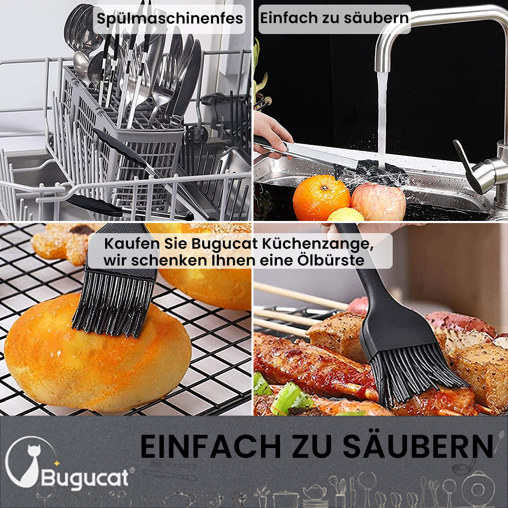 3 Pièces Pince De Cuisine, Pince Alimentaire En Acier Inoxydable Qualité  Supérieure Et Poignée Ergonomique Cuisine Pinces Pour Cuisine Grill Pince