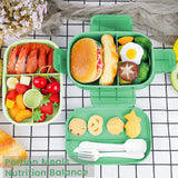 Lunch Box 1900ML, Bento Box Leak-Proof Dishwasher Microwave Safe BPA-Free